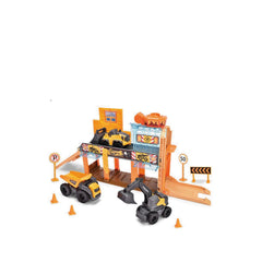Dickie Toys - Construction Vehicle Set - 3-Pack 12cm Toy Work Trucks for Toddlers - Age +3 - Toy Playsets