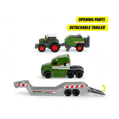 Dickie Toys - Fendt Micro Farm Truck Set - Speelvoertuigen