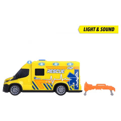 Dickie Toys - Play Vehicles - Iveco Daily Ambulance - Light Sound - 3 Yrs