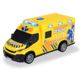 Dickie Toys - Speelgoedvoertuigen - Iveco Daily Ambulance - Licht Geluid - 3 Jaar