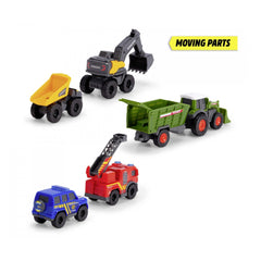 Dickie - Volvo Micro Voertuig Set - Speelvoertuigen