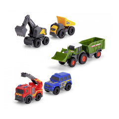 Dickie - Volvo Micro Voertuig Set - Speelvoertuigen