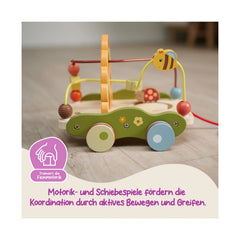 EICHHORN - Bee Happy Pullalong Wagon - Push & Pull Toys