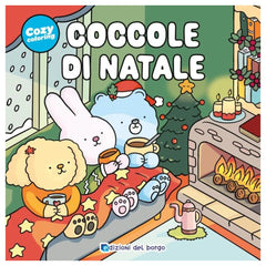 Edizioni del Borgo - Coccole di Natale - Cozy Coloring - Book Age: +3 - +6 - EDB59593A - Italian Edition