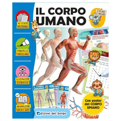 Edizioni del Borgo - Il Corpo Umano - Book Age: +3 - +6 - EDB58476A - Italian Edition