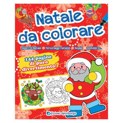 Edizioni del Borgo - Natale da Colorare - Book Age: +3 - +6 - EDB59388A - Italian Edition