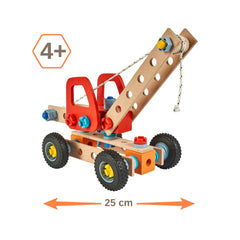 Eichhorn - Kraanwagen - Constructiespeelgoed - 3 Jaar+ - 58701342