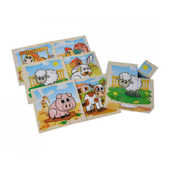 Eichhorn - Wooden Block Puzzle Farm - Puzzles