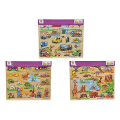 Eichhorn - Wooden Mega Stud Puzzle - Puzzles