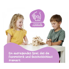 Eichhorn - Houten Stapeltoren - 54 Stuks - Bordspellen - Bordspellen