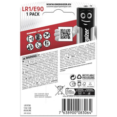 Energizer E90 N Batterij Alkaline-Mangaan 1,5 V 1 Stuk(s)
