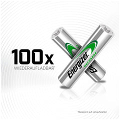 Energizer Extreme Hr03 Aaa Battery (Rechargeable) Nimh 800 Mah 1.2 V 2 Pc(S)