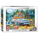 Eurographics - Jeep - Loading the Wagoneer by Puzzles 1000 Pcs - Puzzles Age: +14 - ERG6000-5867