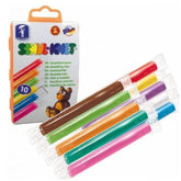 Feuchtmann - Basic Modelling Dough 10 X 18 Gr Colors Snack Box - Clay & Modeling Dough