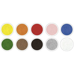 Folia - Basic Bastelfilz Craft Felt 20X30 Cm 150 Gr 10 Sheets Multi Coloured - Arts & Crafts