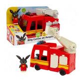 GOLDEN BEAR - Bing Fire Truck with Lights and Sounds - Toy Playsets