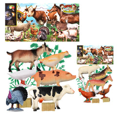 Ginmar - Boerderij Dieren Speelset Assortiment Modellen Pack