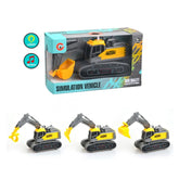 Ginmar - Interactieve Graafmachine Speelgoed - Simulatievoertuig Met Licht En Geluid