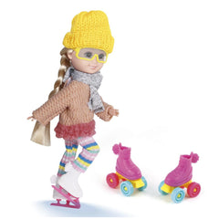 Ginmar - Nini Love Winter Avonturen Poppen 10 Cm Gearticuleerde Pop - Willekeurige Selectie