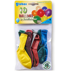 Globo - Metalen Ballonnen 29 Cm - Verpakking Van 10