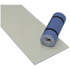 Happy People - Thermo Slaapmat Schuim Dubbele Laag Blauw/Grijs 180 X 50 X 1.2 Cm