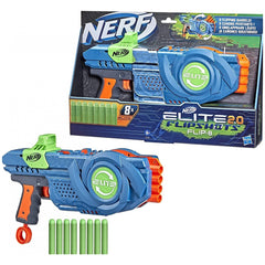 Hasbro - Nerf Elite 2.0 Flipshots Flip-8 Blaster - Outdoor Play Equipment