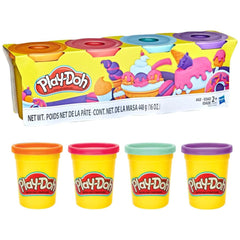 Hasbro - Play-Doh 4 Blikken Pakket - Kunst & Ambachten