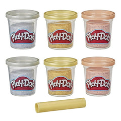 Hasbro - Play Doh Metallics Compound Collectie - Klei en Modelleerklei