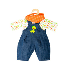 Heless - Dolls Playsets - Dino Doll Clothing Set - 3 Pieces - 3+ Yrs