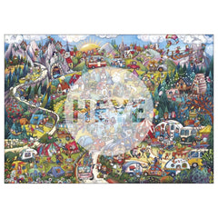 Heye - Puzzle Go Camping! online kaufen - Rita Berman - Puzzle Age: +14 - HEY29930