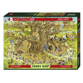 HEYE - Monkey Habitat Puzzle - Puzzels - +14 - HEY29833