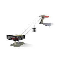 Jagerndorfer - Zwart-Geel Kabelbaan D-lijn 1:32 - Modelbouw