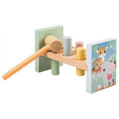 Johntoy - The Wildies Family Pound A Peg - Baby Activity Toys
