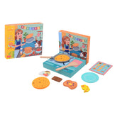 Johntoy - Houten Pannenkoeken Set In Doos - Doe-beroepen & Rollenspel