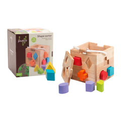 Johntoy - Houten Vormen Sorteerset - Baby Activiteit Speelgoed