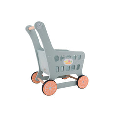 Johntoy - Wooden Shopping Cart - Pretend Professions & Role Playing
