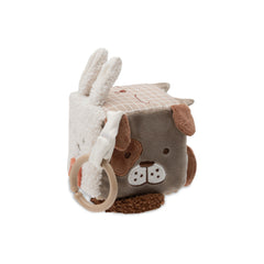 Jollein - Activiteitenkubus Dierenvrienden Baby Activiteitsspeelgoed