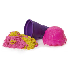 Kinetic Sand Ice Cream Cone Container with 2 Colors