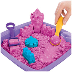 Kinetic Sand Shimmer Sparkle Sandkasteel Set
