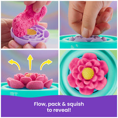 Kinetic Sand Squish Blossom Bloeiende Bloem