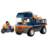 LEGO - Stadsmotorfiets Transporter - Bouwset Speelgoed