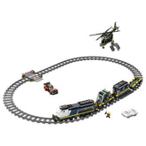 LEGO City Police Train Heist (60508) - 1313 Pcs Powered Up Electric Train Set - Age: +7 - Construction Set Toys