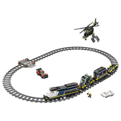 LEGO - Bouwset - Stad Politietrein Overval - 7+ Jaar - 1313 Stuks Elektrische Trein