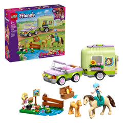 LEGO - Friends - Horse & Baby Foal Trailer - Construction Set Toys - 42695