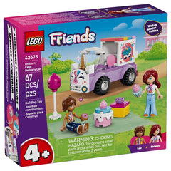 LEGO - Friends Eenhoorn Taart Bezorgauto - Bouwset Speelgoed