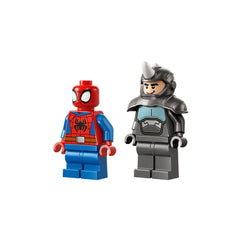 LEGO - Marvel Spidey op zijn Motorfiets vs Rhino - Bouwset Speelgoed