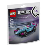 LEGO Speed Champions (30734) Mini F1 ACADEMY Car - 42 Pcs - Collectible Racing Polybag - Age +7 - Construction Set Toys