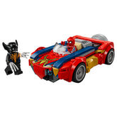 LEGO - Super Heroes Spider-Man Auto vs Venomized Wolverine - Bouwset Speelgoed