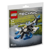 LEGO Technic (30736) White Seaplane - 65 Pcs - Functional Engineering Building Toy Polybag - Age +7 - Construction Set Toys