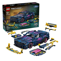 LEGO - Technic Custom Garage Ford Mustang GT Car - Construction Set Toys 973 Pcs Age +10 - 42236